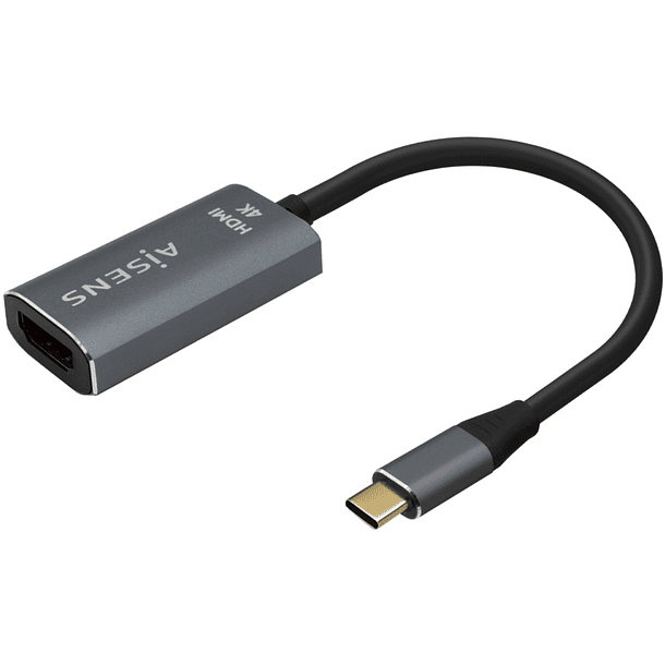 Conversor USB-C Macho - HDMI Fêmea (Cinza) - AISENS 1