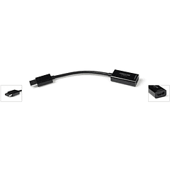 Adaptador DisplayPort Macho -> HDMI Femea - FONESTAR