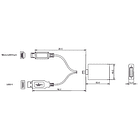 Adaptador MHL+ micro USB M -> DVI F 2
