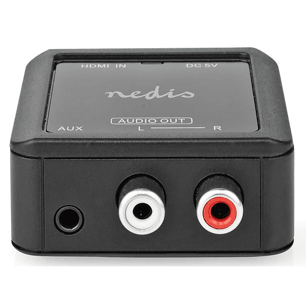Conversor HDMI -> 2x RCA Fêmea + Jack 3,5mm - NEDIS 2