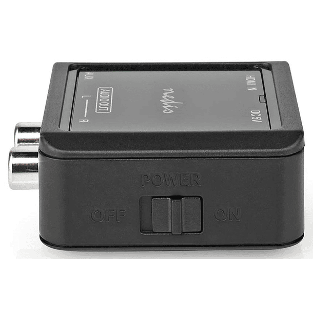 Conversor HDMI -> 2x RCA Fêmea + Jack 3,5mm - NEDIS 3