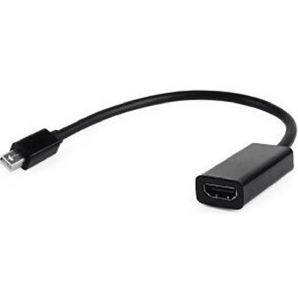 Conversor Mini Displayport Macho ->HDMI Femea - GEMBIRD 1