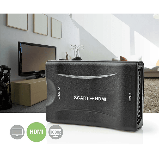 Conversor SCART -> HDMI/MHL 2