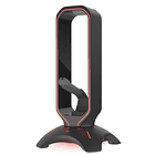 Stand p/ Auscultadores Headset Vanad 500 LED (Preto) - GENESIS 2
