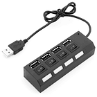 HUB USB 4 Portas ON-OFF c/ Alimentação 3