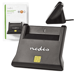 Leitor SmartCard p/ Cartões Identificação/Cidadão/DNI USB2.0 - NEDIS