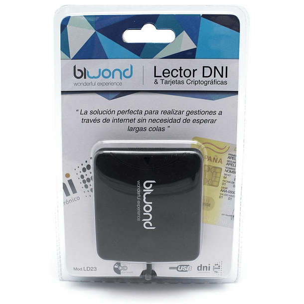 Leitor SmartCard de Cartões Identificação/Cidadão - BIWOND 1