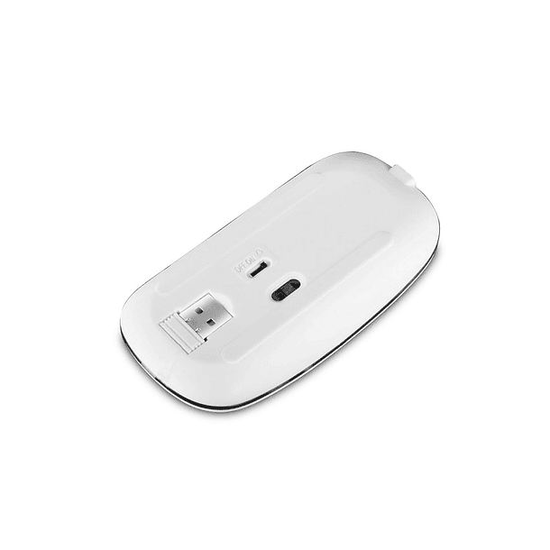 Rato Wireless RF / Bluetooth 1600DPI (Branco) 2