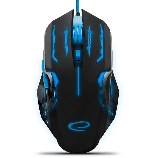 Rato Óptico 6D USB 6 Botões 2400DPI GAMES (APACHE BLUE) - ESPERANZA 1