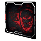Tapete Gaming Smokey Skull Médio Vermelho - SPIRIT OF GAMER 1