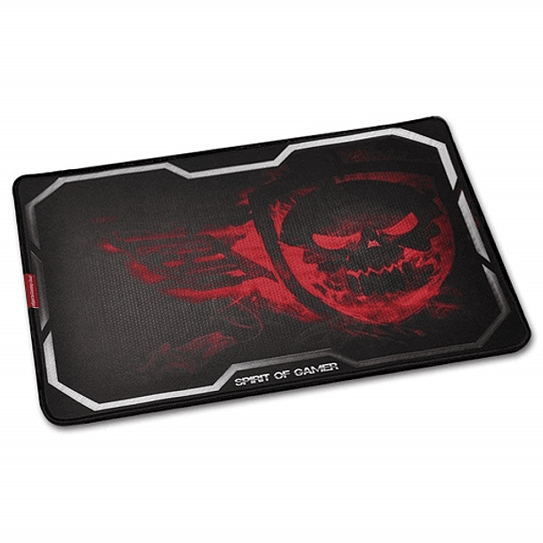 Tapete Gaming Smokey Skull Médio Vermelho - SPIRIT OF GAMER 2