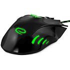 Rato Óptico 7D USB 7 Botões 2400DPI GAMES (HAWK BLACK-GREEN) - ESPERANZA 3