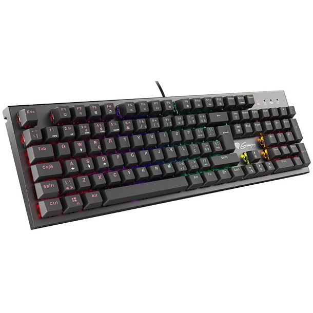 Teclado Mecânico Gaming Thor 300 RGB Layout PT (Preto) - GENESIS 1