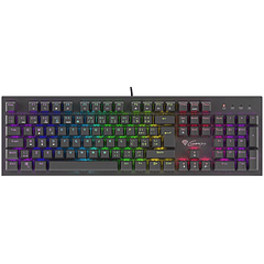 Teclado Mecânico Gaming Thor 300 RGB Layout PT (Preto) - GENESIS