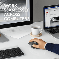 Rato MX Master 2S RF Wireless 1000 DPI Grafite - LOGITECH