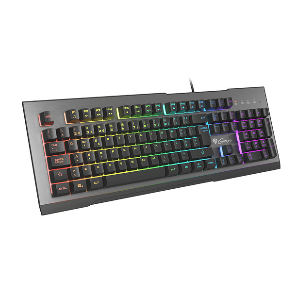 Teclado Gaming Rhod 500 RGB (Prateado) - GENESIS 1
