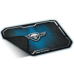 Tapete Gaming Wing Skull Azul - SPIRIT OF GAMER