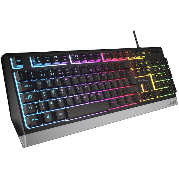 Teclado Gaming Rhod 300 RGB Layout PT (Preto) - GENESIS 3