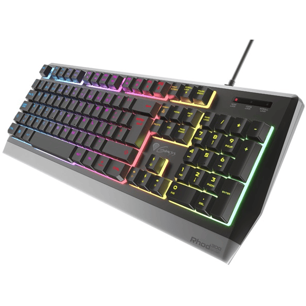Teclado Gaming Rhod 300 RGB Layout PT (Preto) - GENESIS 4