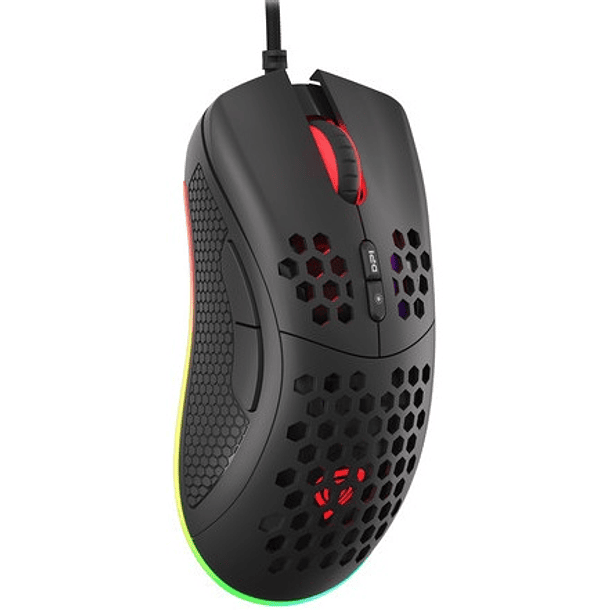 Rato Gaming RGB Krypton 555 (Preto) - GENESIS 4