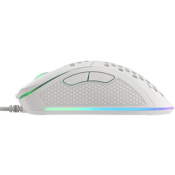Rato Gaming RGB Krypton 555 (Branco) - GENESIS 4