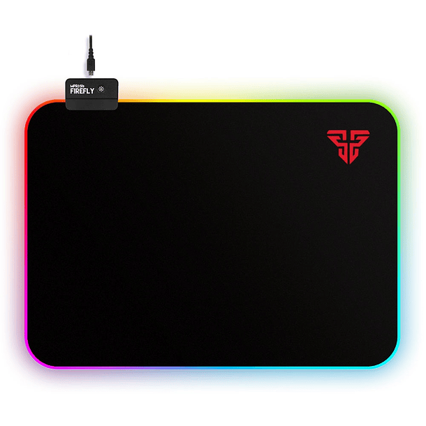 Tapete de Rato Firefly MPR351s RGB 35 x 25cm (Preto) - FANTECH 1