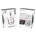 Rato Crypto VX7 Space Edition 8000 DPI RGB (Branco/Cinza) - FANTECH 3
