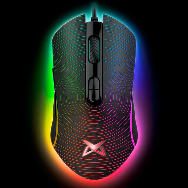 Rato Gaming Marble 4800dpi RGB (Preto) - MATRICS 3