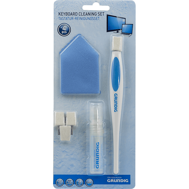Pack Limpeza c/ Escova para Teclados - GRUNDIG 