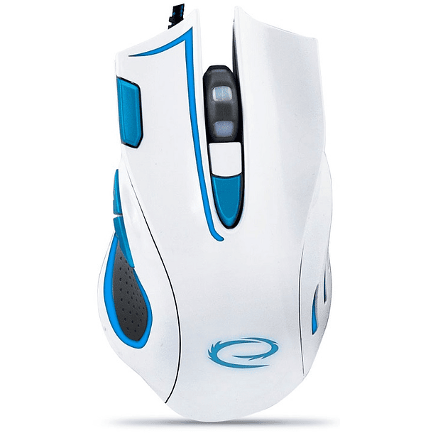 Rato Óptico 7D USB 7 Botões 2400DPI GAMES (HAWK WHITE-BLUE) - ESPERANZA 1