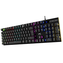 Teclado Gaming X- Breed Semi Mecânico RGB (Preto) PT - MATRICS