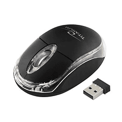 Rato Óptico s/ Fios 1000dpi (Preto) - TITANIUM