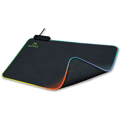 Tapete Gaming 45x40cm RGB (Preto) - MATRICS