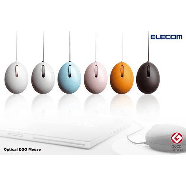 Rato USB 1000dpi (Azul) - ELECOM 3