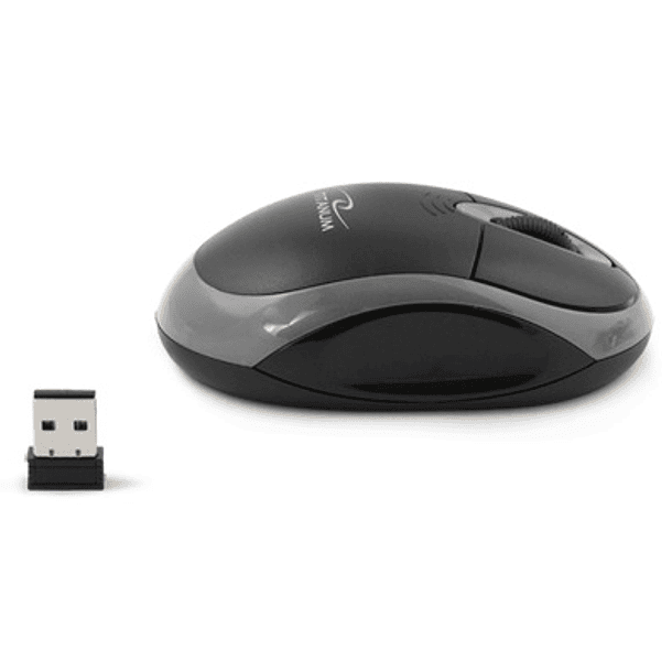 Rato Óptico s/ Fios 1000 DPI USB (Preto/Cinza) - ESPERANZA 2
