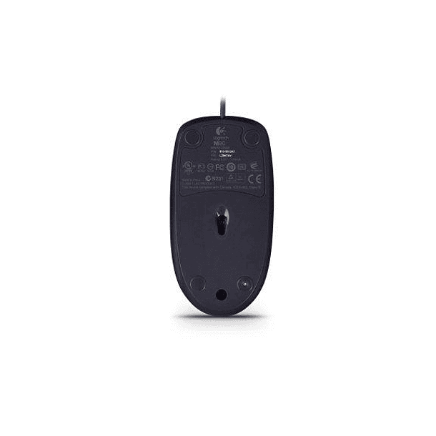 Rato Óptico USB 1000DPI (Preto) - Logitech M90 4