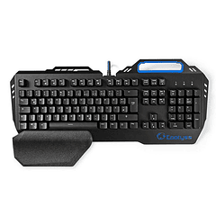 Teclado Mecânico Gaming RGB Design Metálico - NEDIS