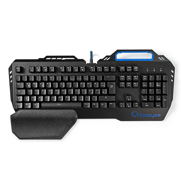 Teclado Mecânico Gaming RGB Design Metálico - NEDIS 2