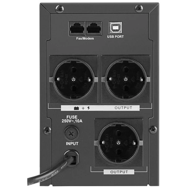 UPS Line-Interactive 1000VA / 650W / 3 Tomadas F - ARMAC 4