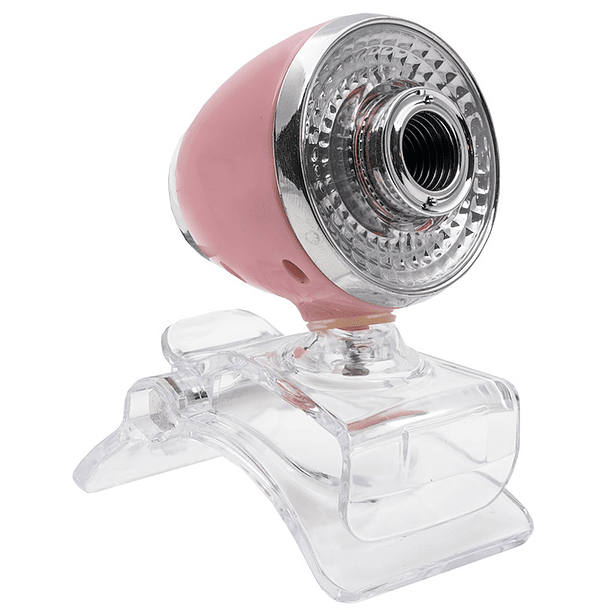 WebCam 32MP HD (Prateado/Rosa) 