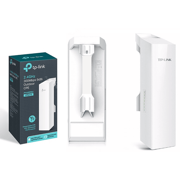 Access Point Wireless 2,4Ghz N 300Mbps p/ Exterior - TP-LINK 