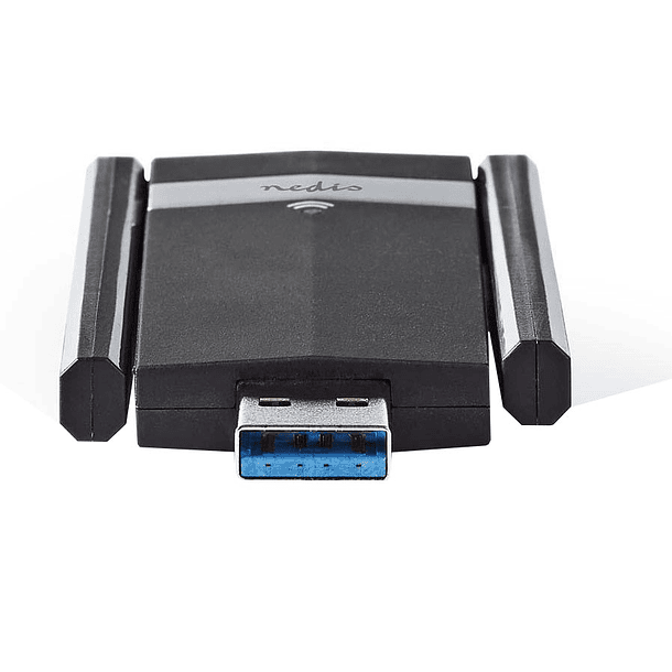 Adaptador USB Wireless Dual Band (Alta Potência) AC1200 - NEDIS 