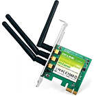 Placa Rede Wireless N Dual Band PCI-e 450Mbps - TP-LINK 1