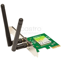 Placa Rede PCI-E Wireless 300Mbps - TP-LINK