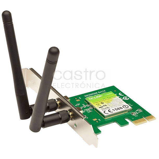 Placa Rede PCI-E Wireless 300Mbps - TP-LINK 1