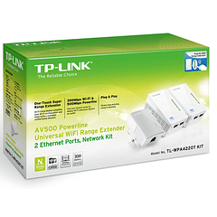 Power Lines AV600 500Mbps Wi-Fi Kit - TP-LINK