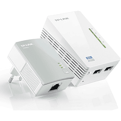Power Lines 500Mbps c/ Access Point Wireless N 500Mbps - TP-LINK