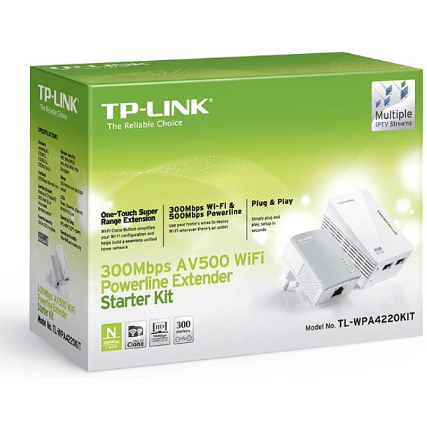 Power Lines 500Mbps c/ Access Point Wireless N 500Mbps - TP-LINK 3