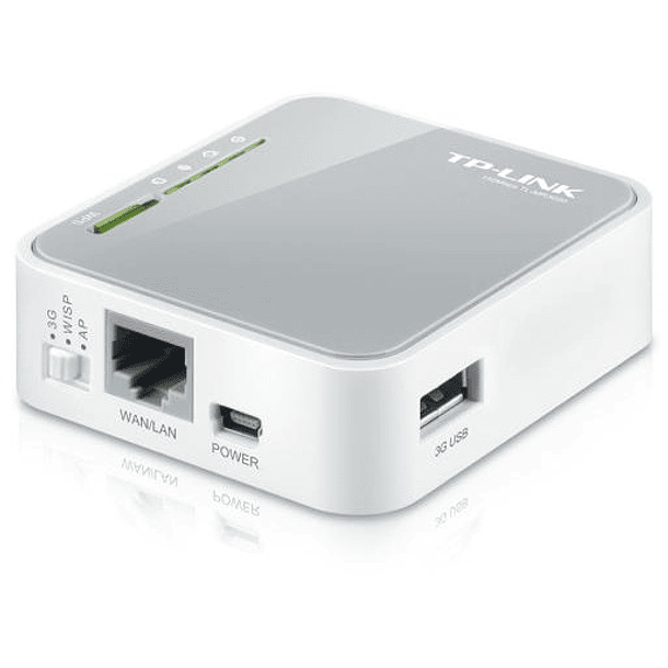 Mini Router c/ ou s/ Fios Portátil 3G/3,75G 150Mbps - TP-LINK 1