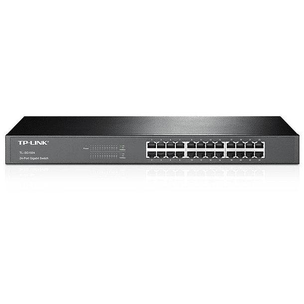 Switch 24 Portas Gigabit Rack - TP-LINK 
